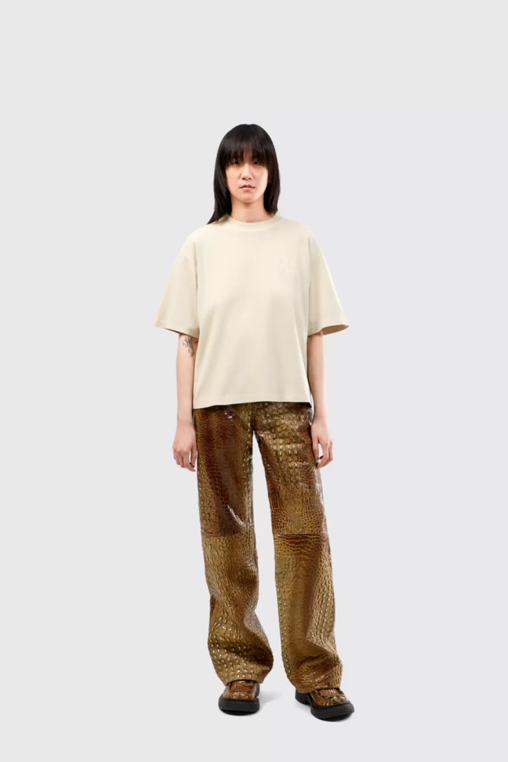 Camper Leather Pants<Women Trousers&shorts